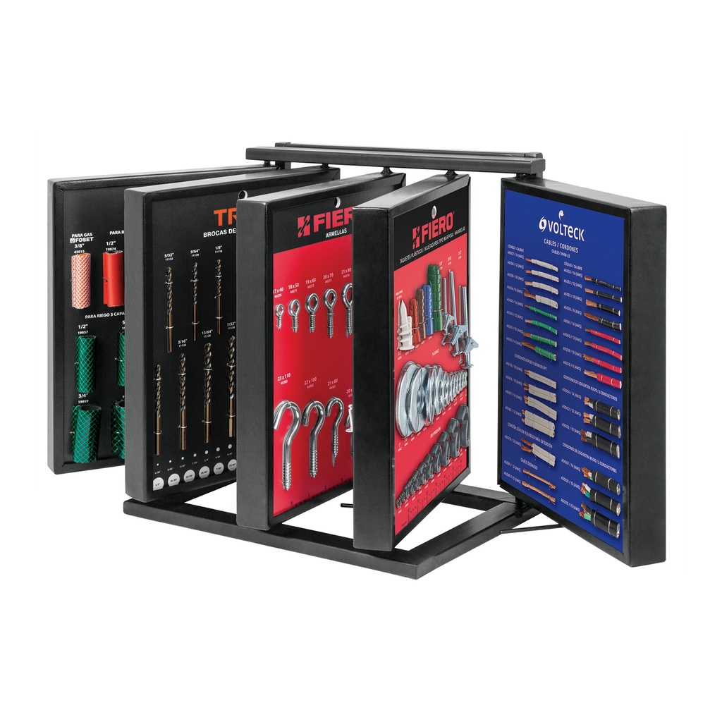 Rack para muestrario, Truper