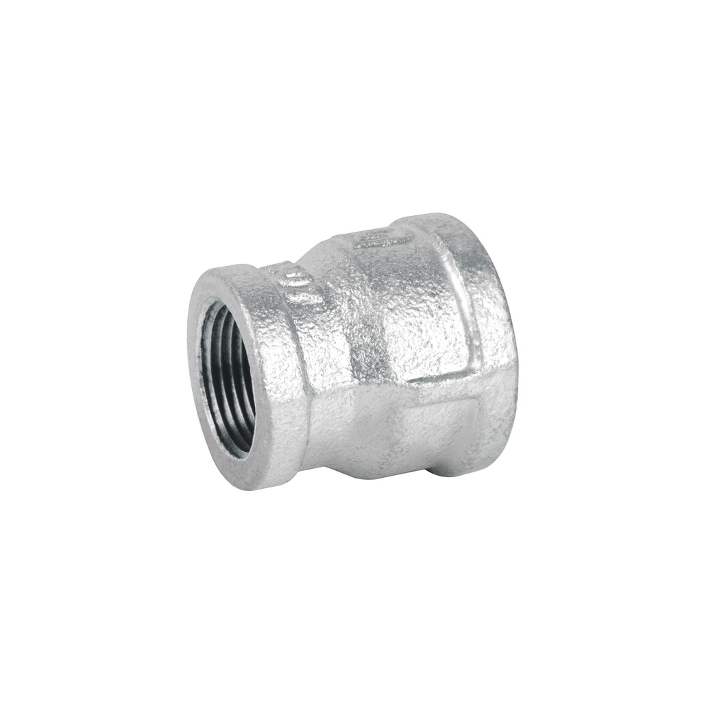 Reducción campana acero galvanizado 1' x 3/4', Foset