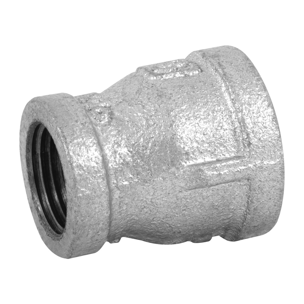 [T47506] Reducción campana acero galvanizado 3/4' x 1/2', Foset