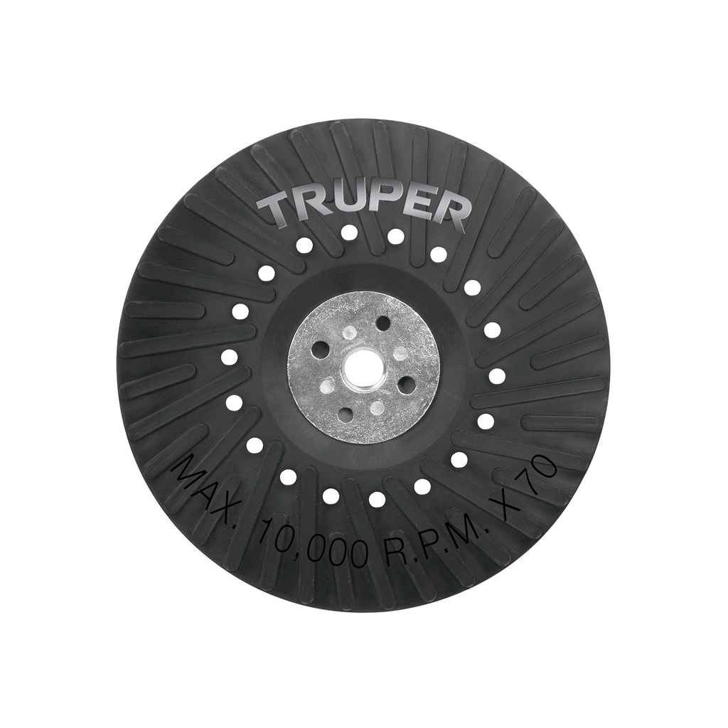 [T17276] Respaldo para discos de lija 7', eje M14, Truper