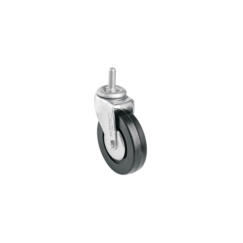 [T48620] Rodaja hule 4' con espiga roscada, carga 50 kg, Fiero