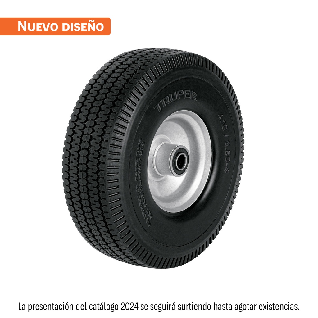 [T45909] Rueda imponchable 10' para eje central, Truper