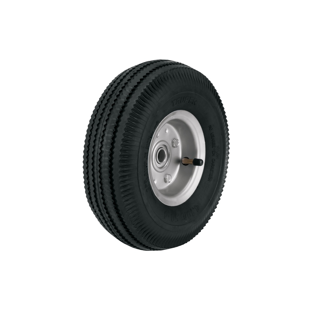 [T45902] Rueda neumática 10' para eje lateral, Truper