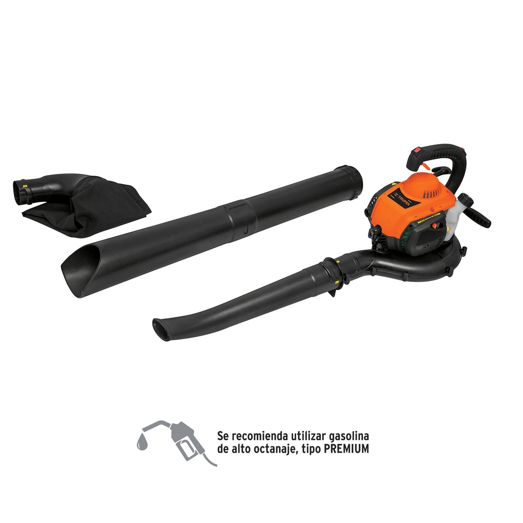 [T13047] Sopladora / Aspiradora con motor de 26 cc a gasolina, Truper