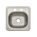 Tarja sencilla de empotrar 38 x 38 cm, Foset Basic