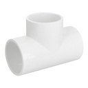 Tee sencilla de PVC 1-1/2', Foset