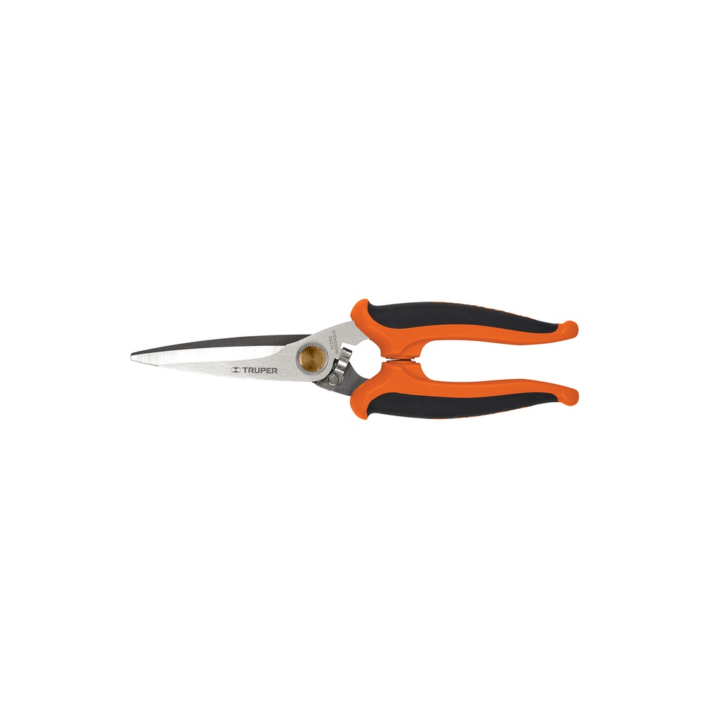 Tijera 8' multiusos de acero inoxidable, mango Comfort Grip