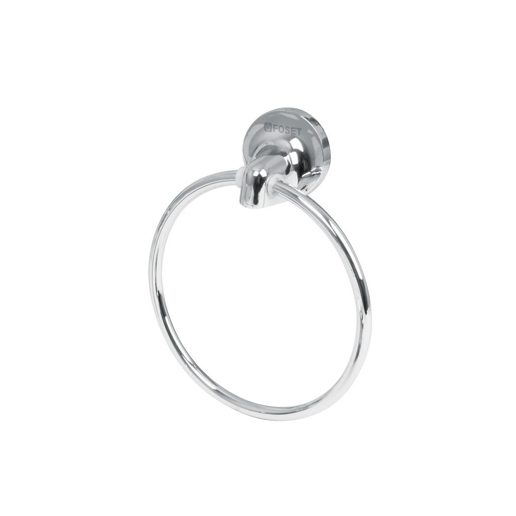 [T49396] Toallero de argolla de acero inoxidable, Foset Aqua