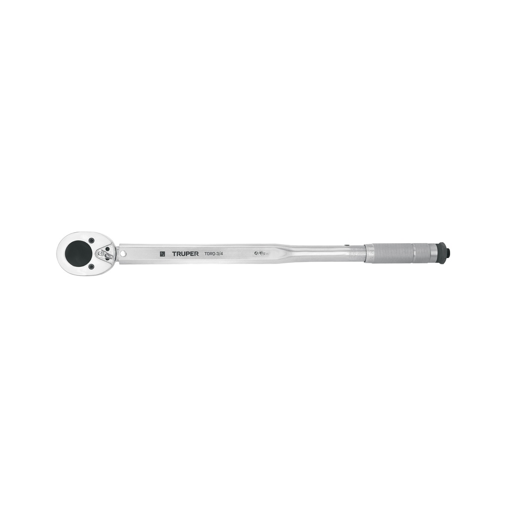 Torquímetro micrométrico, cuadro 3/4', Truper