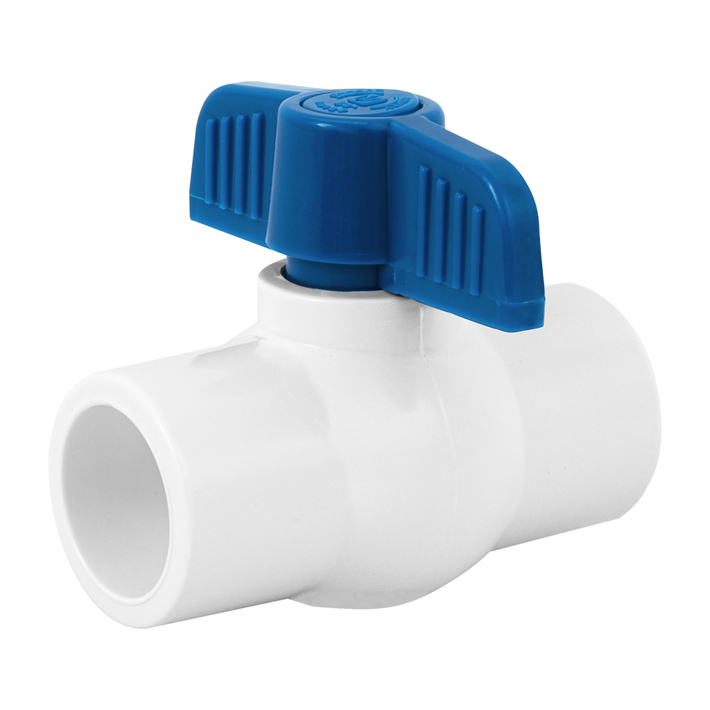 [T49157] Válvula de esfera de PVC 3/4' para cementar, Foset