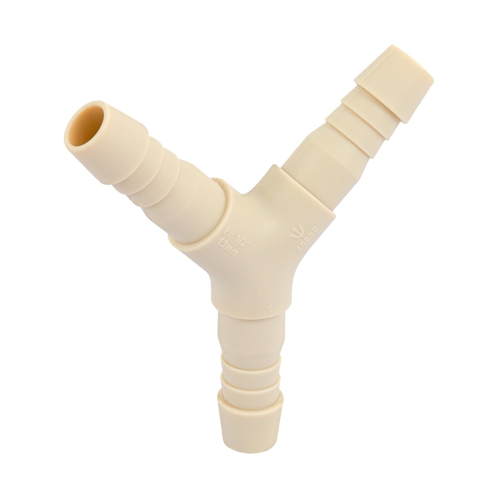 [T48558] Yee inserción 1/2' de polipropileno, Foset