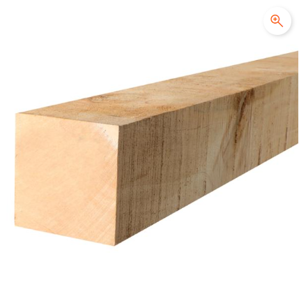 [POL 4] Polín de Pino de 4x4" a 2.44mt