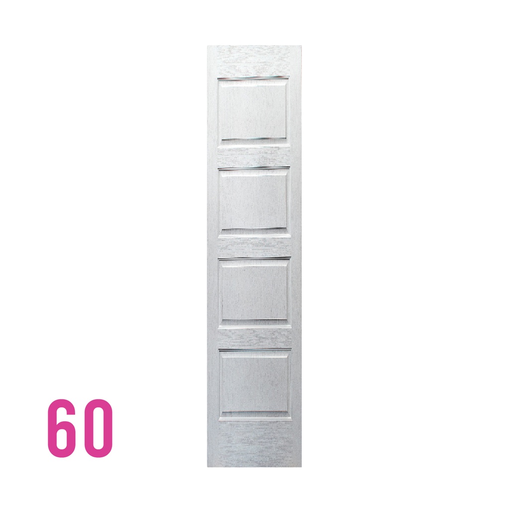 [PUE MAD 60] Puerta de Tambor Blanca Madrid (60cm)