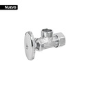 Llave angular de 1/2', de compresión, barrilito, BASIC