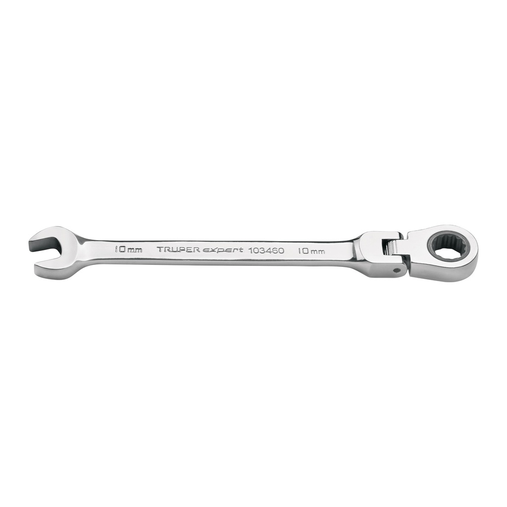 Llave combinada con matraca 10 mm flexible, Expert
