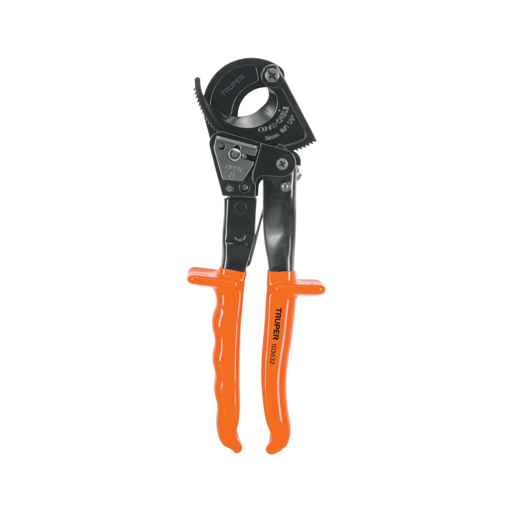 Pinzas cortacable de trinquete 10', Truper Expert
