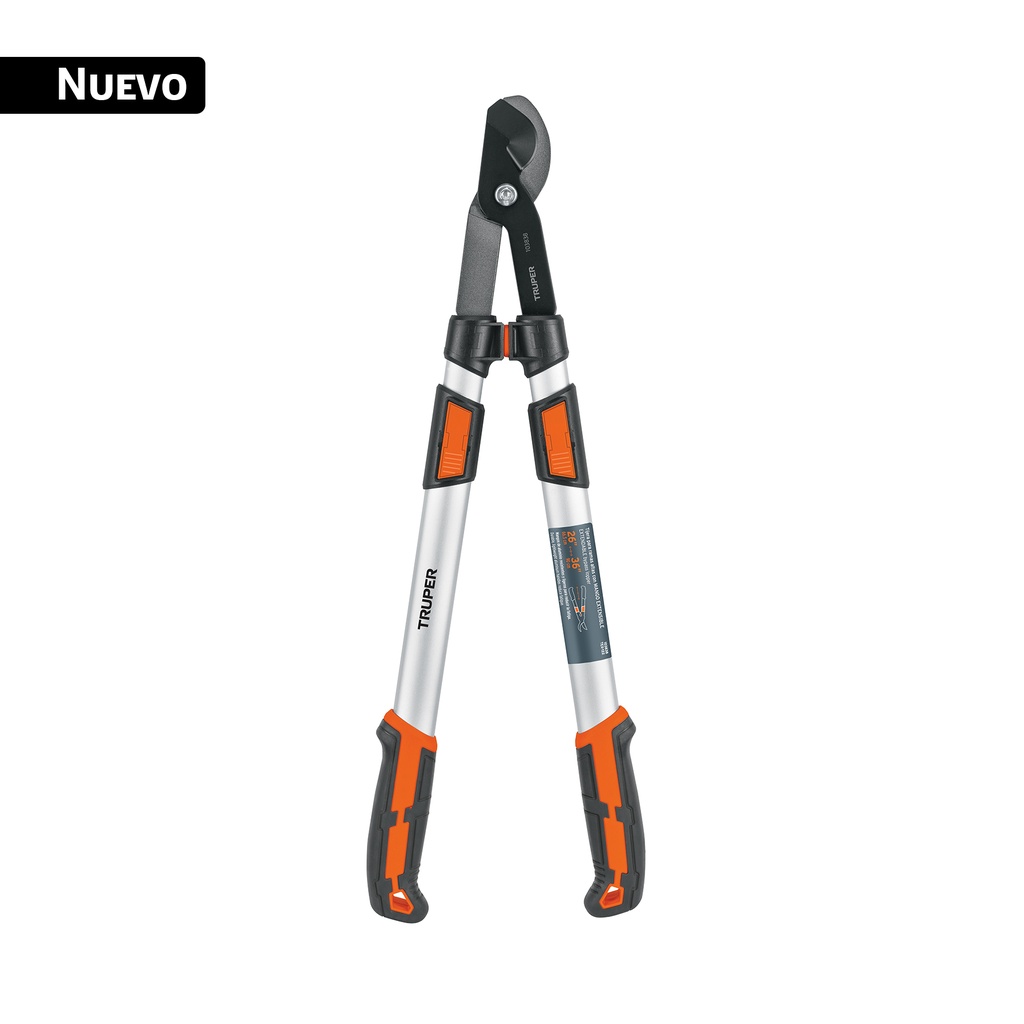 Tijera para ramas altas, mangos extensibles, TRUPER