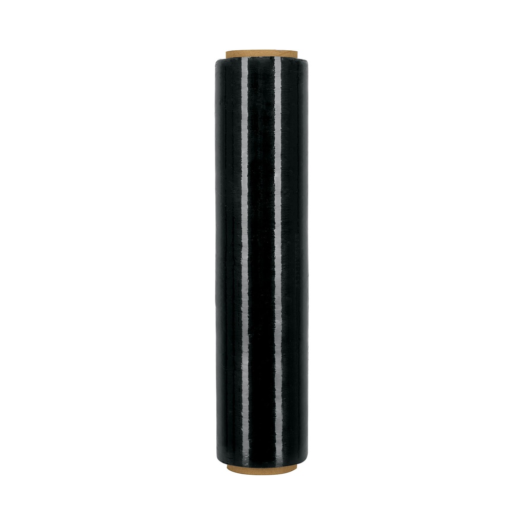 Rollo de 244 m película plástica negra ancho 18' cal 50